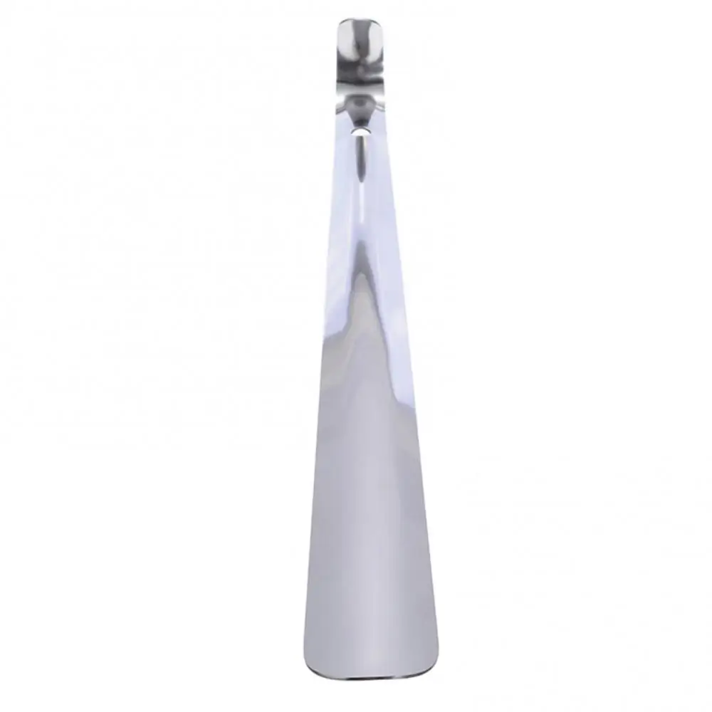 Stainless Steel Shoe Horns Long Handle Home Professional Shoehorn Metal Shoe Extractor Shoe Remover Lifter Pull Tools 42CM 5