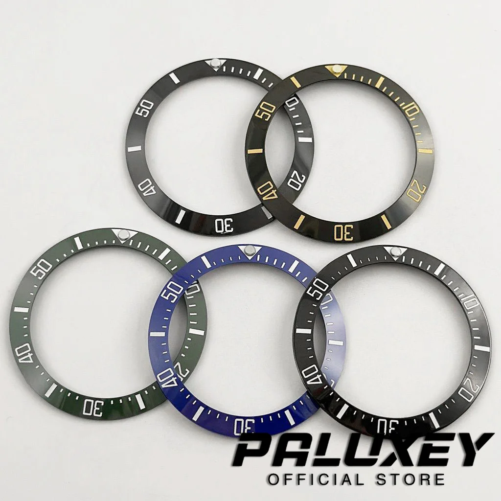 Sloping Sea Deep Ceramic Bezel Insert for Diving Watches - Premium Replacement for Men