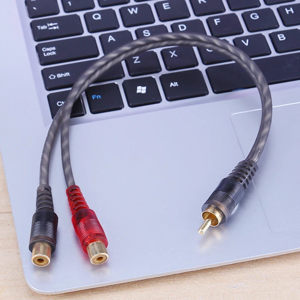 ڵ  ýۿ OFC ø ̺, 1 RCA -2 RCA , 1 , 30cm