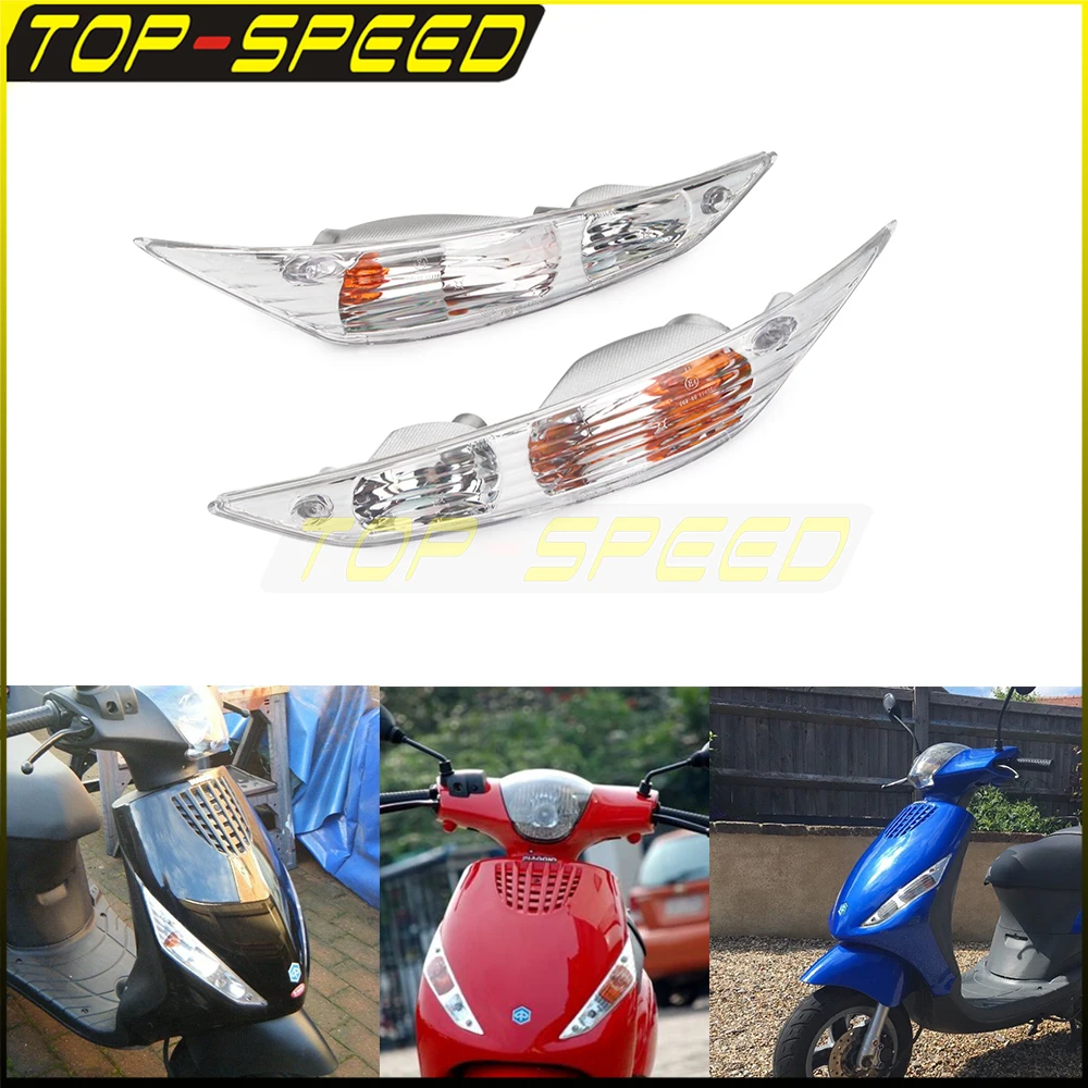 Indicatore Di Direzione Anteriore Scooter 12V Indicatore Luminoso Per Zip 2 50Cc Ac 4 100Cc 125Cc Stroke Cat Sp Ssl 25 99-20 Lampada Lampeggiante Per 