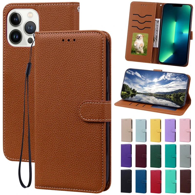case iphone 11 Pro Max  Luxury Leather Flip Case For Xiaomi Mi A1 5X A2 Lite 8 9 Lite Mi 6 A3 12 10T 9T Pro 11T 11i 11 Lite NE Note 10 Pro Wallet Cover iphone 11 Pro Max leather case