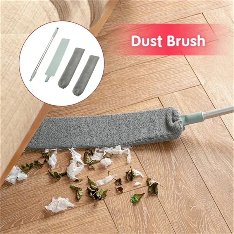 

Long Duster Cleaner Brush Telescopic Microfiber Dust Catcher Mites Cleaning Dust Cleaner Dusters Dusting Home Cleaning Tools