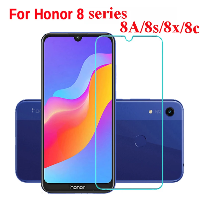 phone screen protectors Original Glass For huawei honor 8s 8apro 8c 8x 8 10i 30i Screen Protector Protective Glass on honor 8s 2020 8a Prime Safety film t mobile screen protector