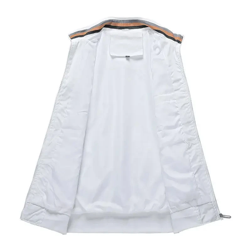 KAILAS Men's jacket with zip collar standing, waterproof bomber jacket, outdoor blazer, casual jacket, Fall and winter
