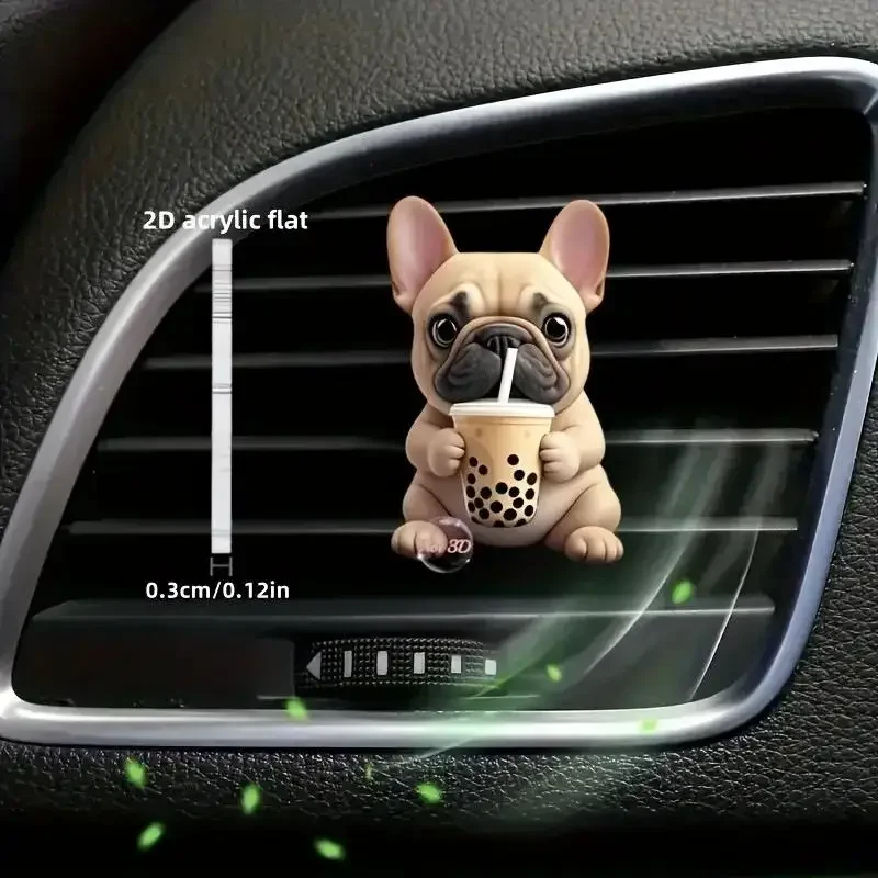 Aromatherapy Car Vent Freshener Clip - Elegant Interior Air Diffuser