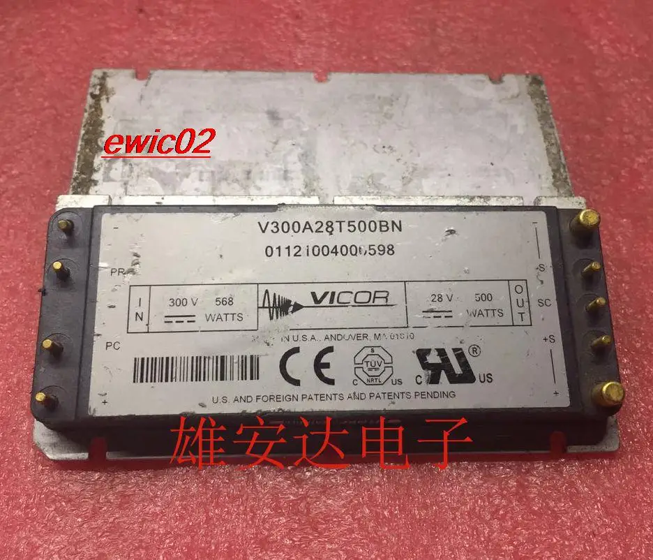 

Оригинальный запас V300A28T500BL V300A28T500BN VICORDC-DC