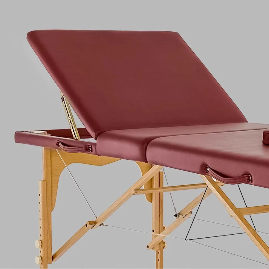 Folding Massage Table Portable Neck Support Adjustable Massage Table Professional Protection Full Body Massageliege Folding Bed