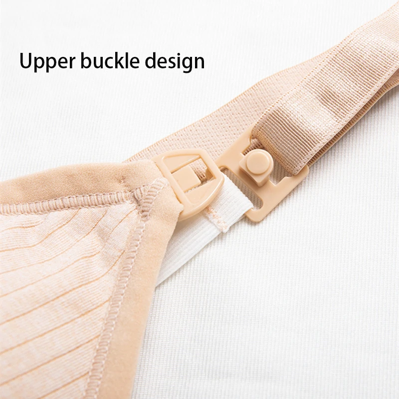 Pregnancy Seamless Nursing Bra – Front Closure Push Up Maternity