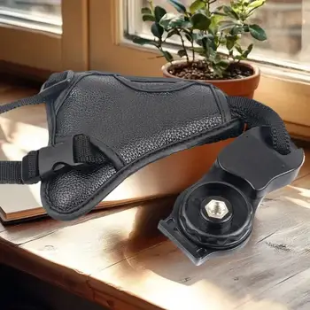 1/3Pcs Professional Soft PU Leather Hand Grip Holder Wrist Strap With A Screw Hole Straps For Canon/Nikon SLR Camera Accessories