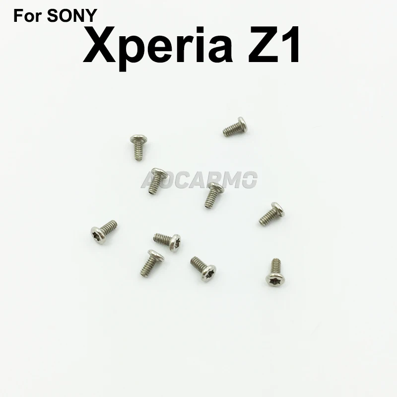 Aocarmo 풀 세트 나사 나사 엑스페리아 Z1 L39H Z2 L50W Z3 Z3Dual Z5 E6633 E6603 E6653 E6683