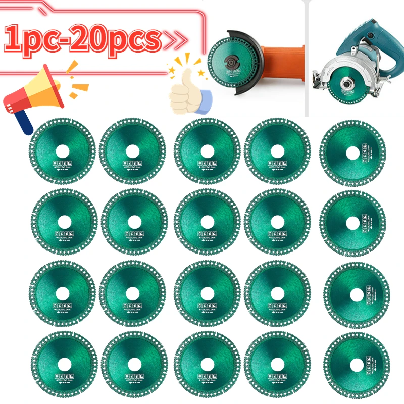 100mm Composite Multifunctional Cutting Circular Saw Blade Jewelry Saw Ceramic Glass Circular Woodsaw Cutting Disc Grinder Blade - disc