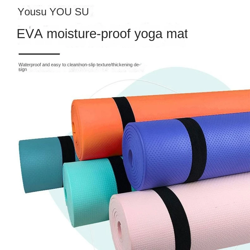 Yoga Mat Thick Comfort Anti skid Sports Fitness Mat 3MM 6MM Foam yoga