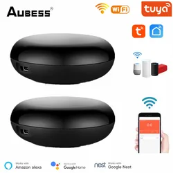 Aubess Smart IR Remote Control Scene Linkage Infrared Remote Controller For TV Set-top Box Air Conditioner Fan By Alexa Google
