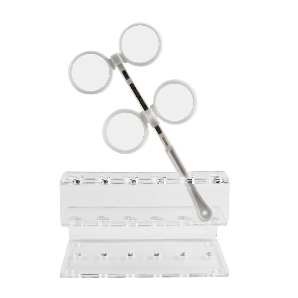 Optical Instruments &plusmn;0.25D To &plusmn;3.50D Scale Flip Lens Confirmation Test Optical Flipper Optometry Plastic Adjustable PD Ophthalmic FL-2