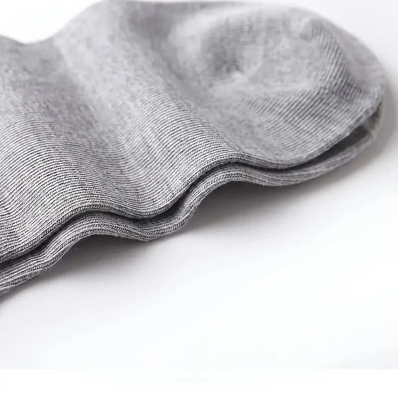 Men Women Ankle Socks Black White Grey Comfortable Breathable Spring Summer Short Low Cut Thin 5 or 10pairs