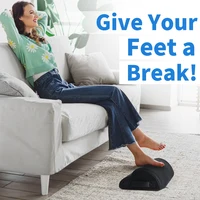 Memory Foam Office Foot Stool & Under Desk Footrest Leg Elevation Pillow for Gaming & Home Office - Image 5