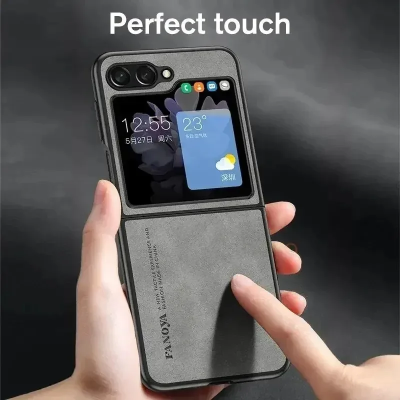 Luxury Vintage Sheepskin Leather Anti-Scratch Retro Shockproof Phone Case