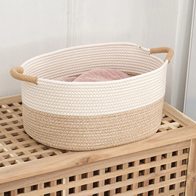 Rope Woven Storage Baskets 5
