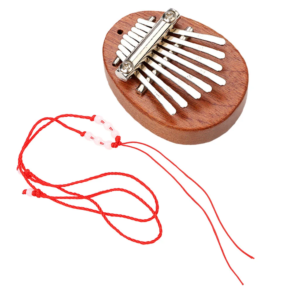 

Маленький деревянный Kalimba, портативный Kalimba для начинающих Kalimba, 8 ключей, Kalimba для детей