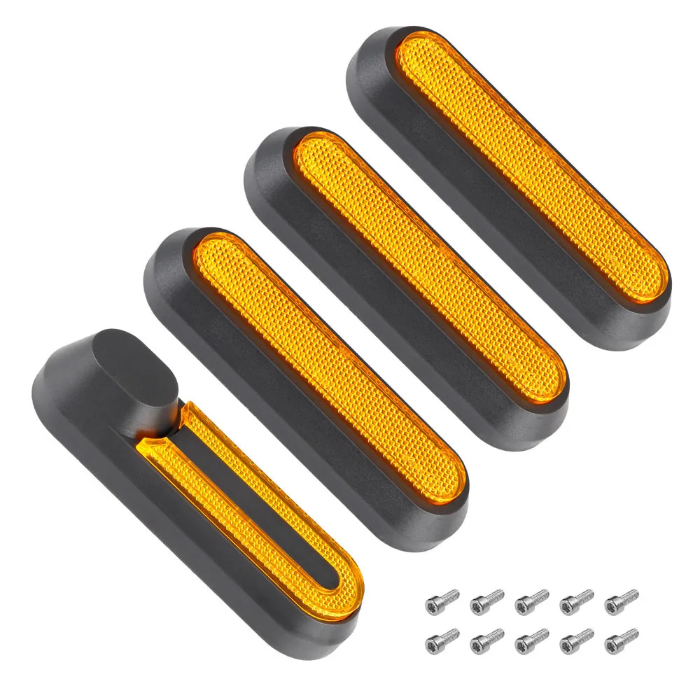 Electric scooter protective cover Front Fork Rear Wheel Protection Cover for Xiaomi 1S Pro 2 MI3 Electric Scooter Hub Cap Reflective Protect White Red Blue Shells