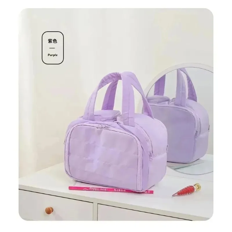 Borsa tote pieghevole Y2K 2026 da donna, borsa tote classica da donna, borsa tote in nylon ecologica e impermeabile - immagine 2