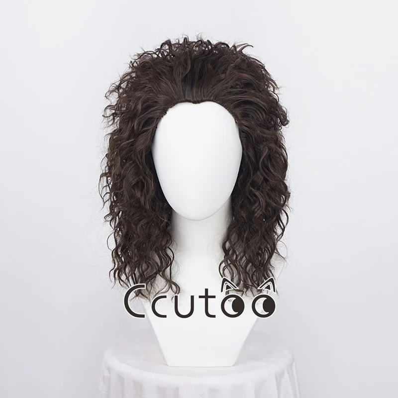 Baldur's Gate III GALE Wigs Brown Long Curly Synthetic Hair Cosplay Wigs Game Wigs Heat Resistance Fiber