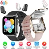 2 In 1 TWS Blue Tooth Headset Smart Watch Sports NFC Earphone Smartwatch Waterproof Music Headphone Watches Heart Rate Health 1