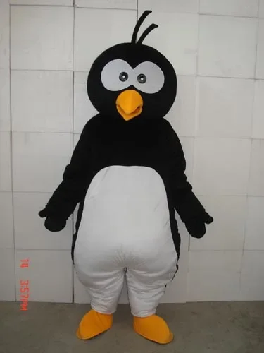 

New Adult Hot Sale Foam Cute Penguin Fancy Cartoon Mascot Costume Plush Christmas Fancy Dress Halloween Mascot Costume