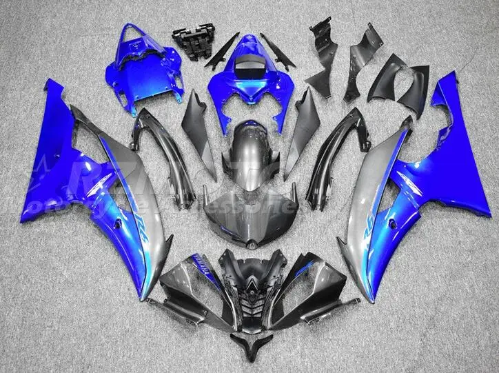 

New ABS Fairings Kit Fit For YAMAHA YZF- R6 2008 2009 2010 2011 2012 2013 2014 2015 2016 08 09 10 11 12 13 14 15 16 Gray Blue