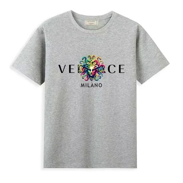 2026 Printed Women‘s T-shirts Short Sleeved Vintage Trendy Tees New Designer Clothing Casual Cotton Tee Shirt for Ma