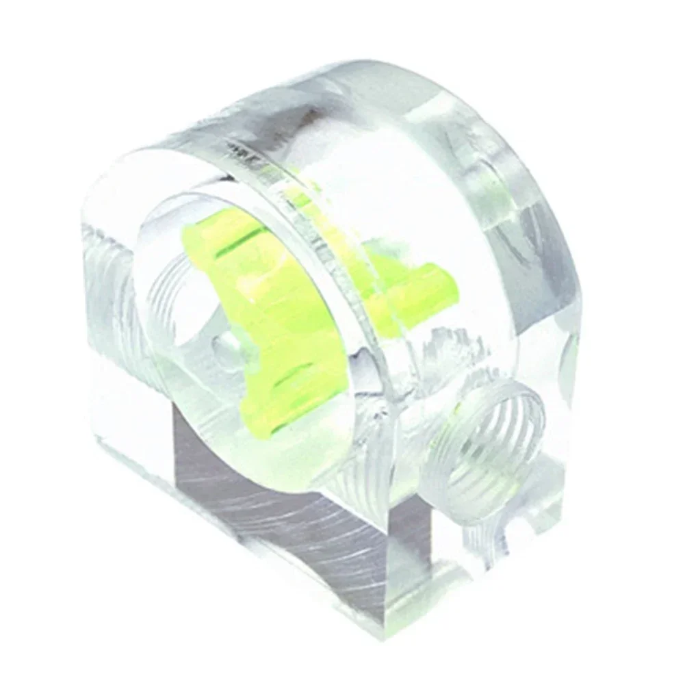 Water Cooled Flowing Meter Indicator G1/4 Threaded Indicator 2-way 3-way Acrylic Transparent Flowing Meter Tool Accessories flow meter water flow meter turbine flow meter digital turbine flow meter
