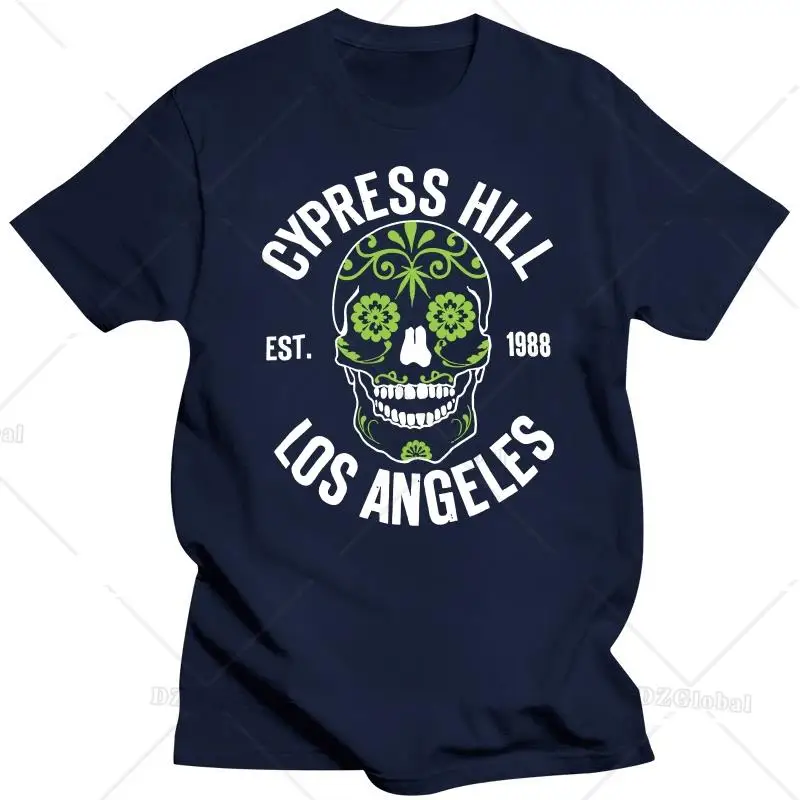 Cypress hill-la 1988 Zuckers chädel offiziell lizenzierte Männer große Größe Baumwolle T-Shirt S-6XL