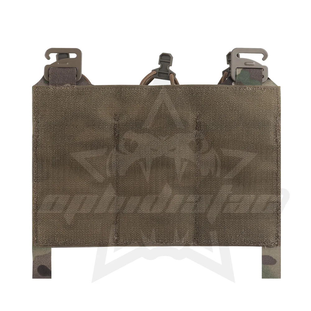 OPHIDIAN V5 PC Triple Magazine Panel Triple 5.56 Magazine Pouch Front Panel Laser Cut Hunting Gear 3