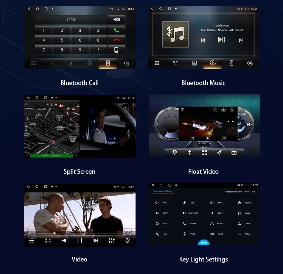 Srnubi Autoradio Für Peugeot 207 2006-2015 CC SW Drahtlose CarPlay Auto 2Din Multimedia Player GPS 4G Bluetooth kopf Einheit Stereo – Detail 20