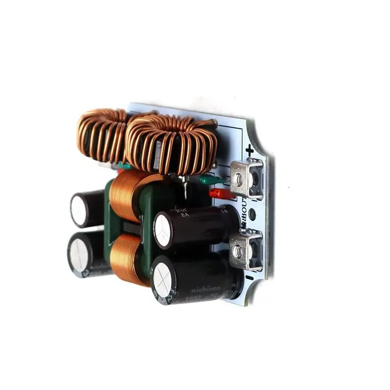 A42Z-50A 자동차 오디오 전원 필터 DC LC EMI 필터 EMC 정화 전원 공급 장치 증폭기 음악 고주파 잡음 필터링