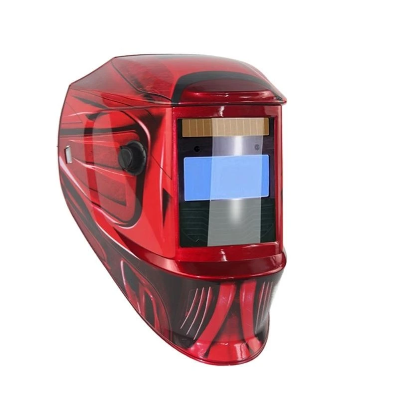True Color Display Solar Energy Powered Auto Dimming Welding Shield For Safety
