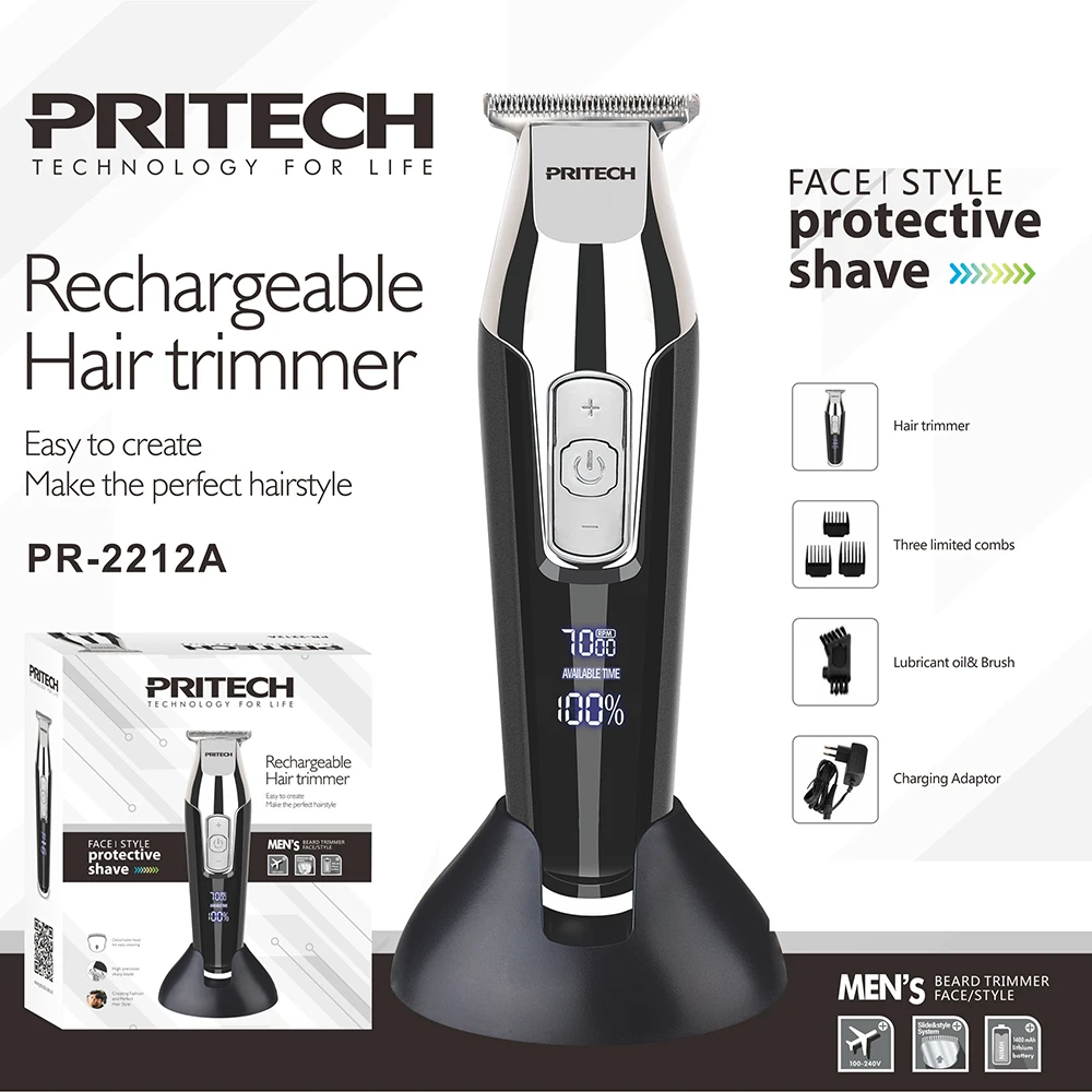 Hair-Trimmer-For-Men-Beard-Trimer-Professional-Hair-Clipper-Electr ...