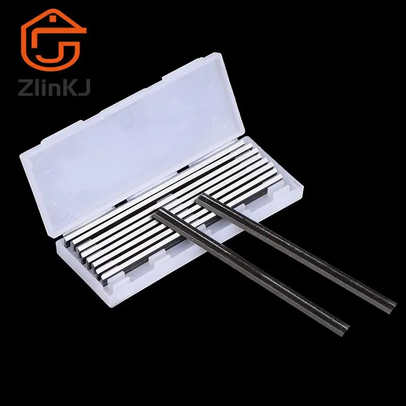 Woodworking Planer Blades 10Pcs/set 82mm For Cutting Soft Hard Woods Ply-wood Board