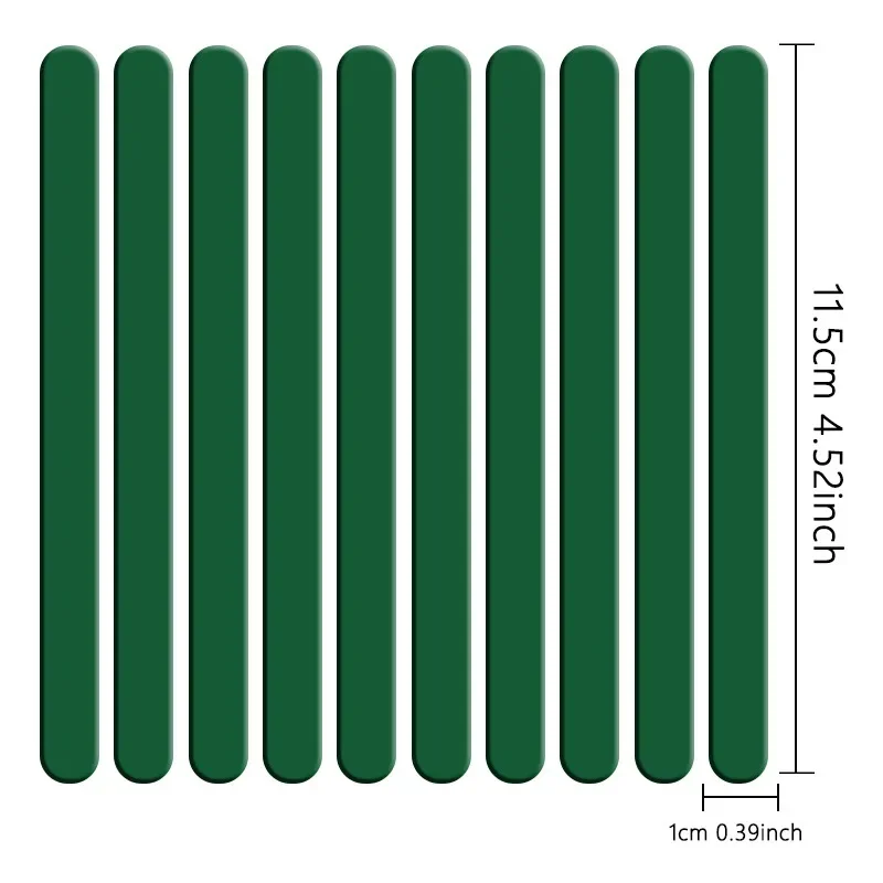 dark green-10PCS