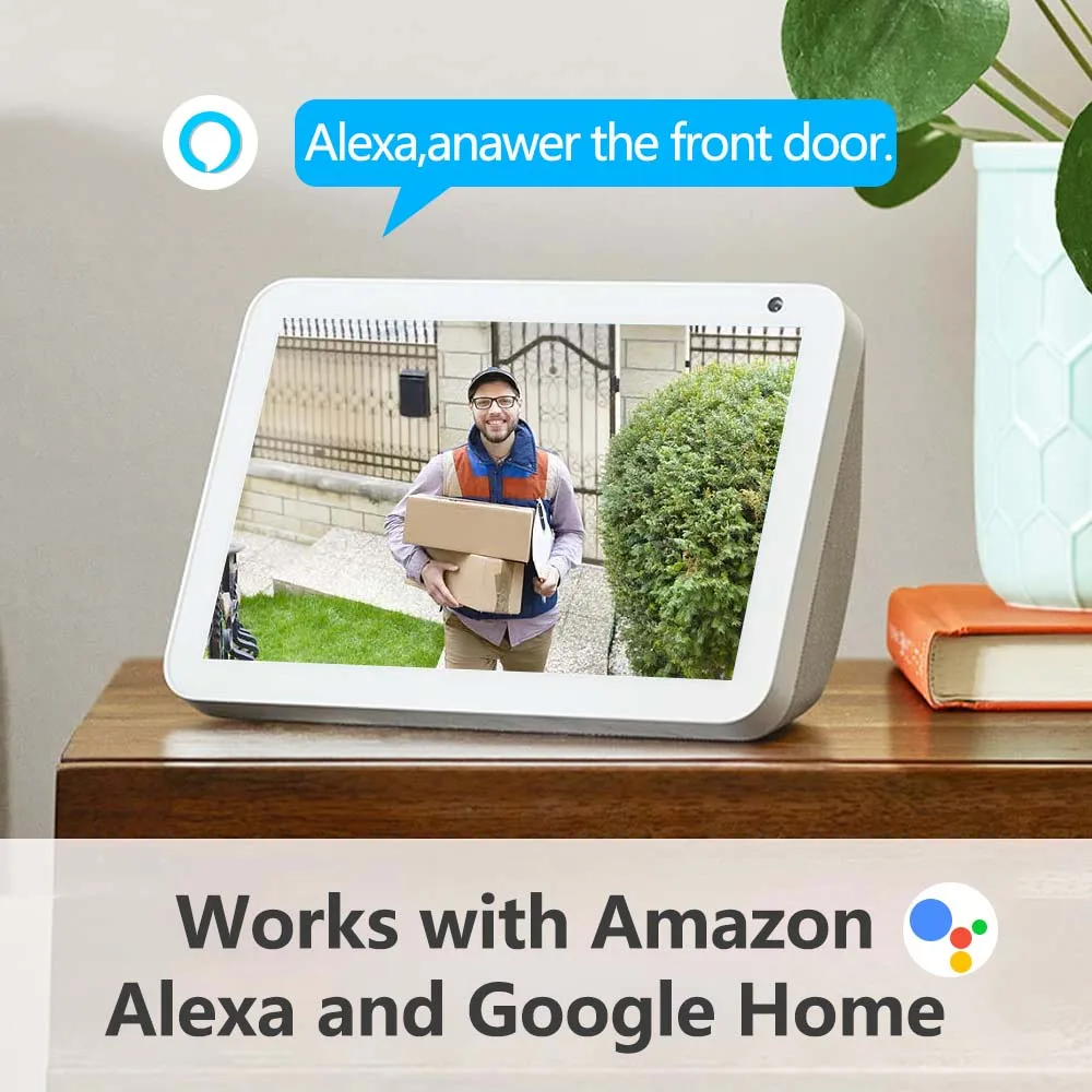 TUYA Video Doorbell WIFI 1080P HD Outdoor Phone Door Bell