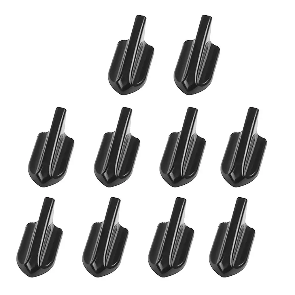 10 Piece Universal Bumper Roof Air Generator Shark Fin Shape Decorative