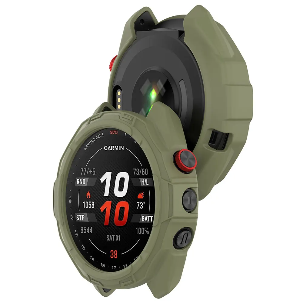Shockproof TPU Smartwatch Protective Case - Anti-Scratch Cover