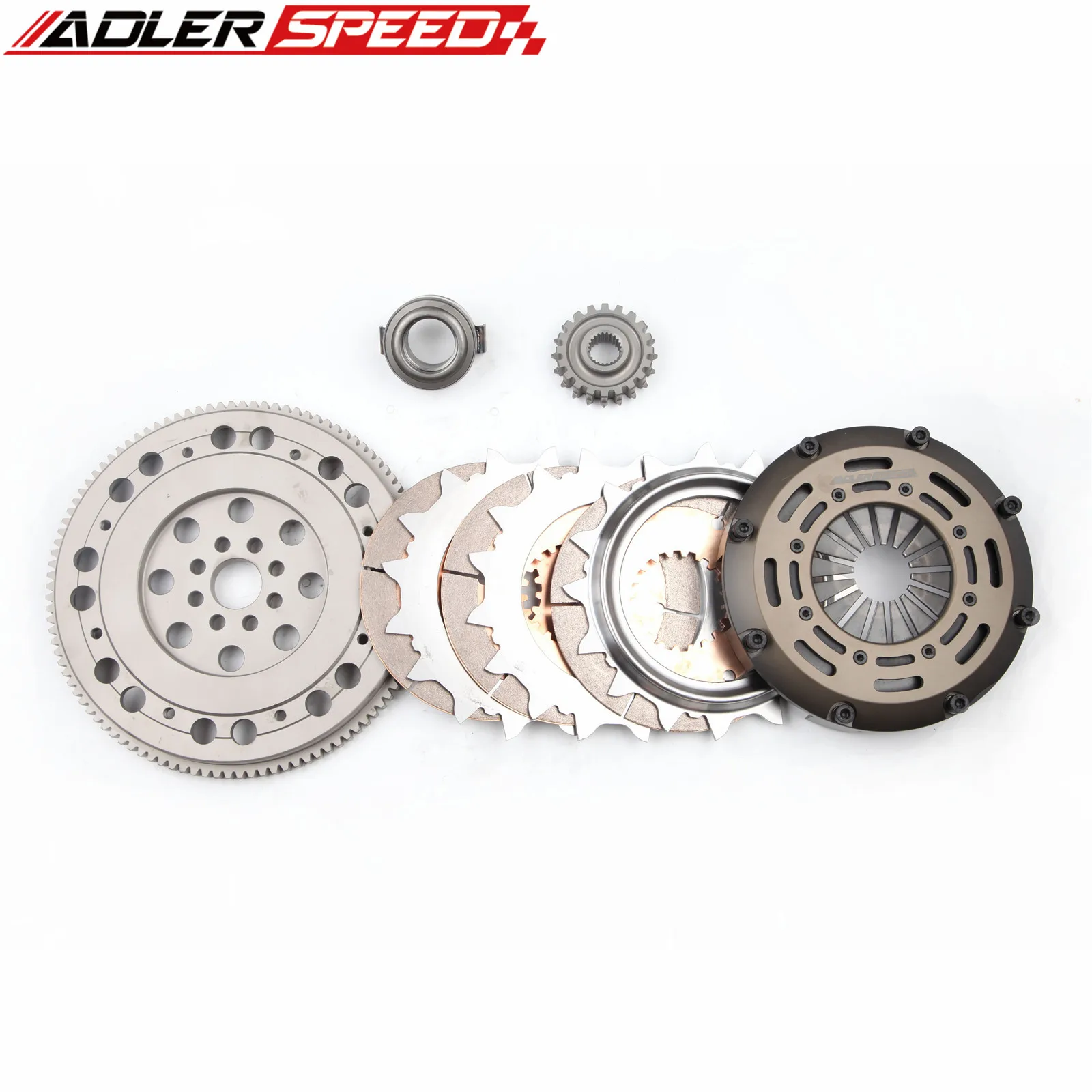 ADLERSPEED 7.25(185mm) 스프링/레이싱 클러치 키트 싱글/트윈/트리플 디스크 (토요타 코롤라/매트릭스/셀리카 GT 1.8L 1ZZ-FE 5단 변속기용)