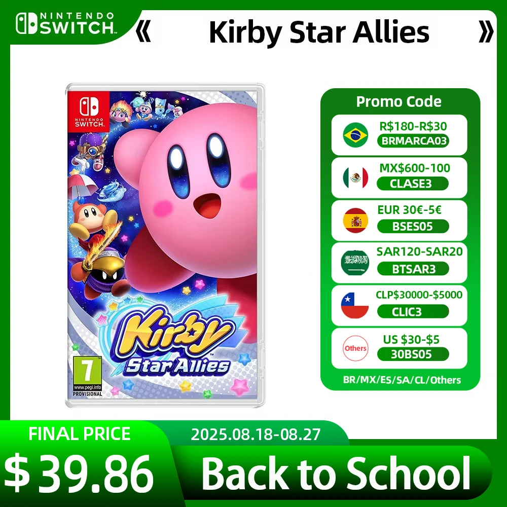 Kirby Star Allies Nintendo Switch Game Deals 100% Official