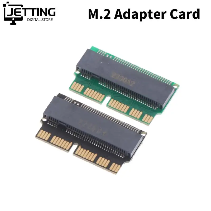 

PCIEx4 Converter M2 for NVMe PCIe M.2 for NGFF to SSD Adapter Card for Macbook Air Pro 2013 2014 2015 A1465 A1466 A1502 A1398