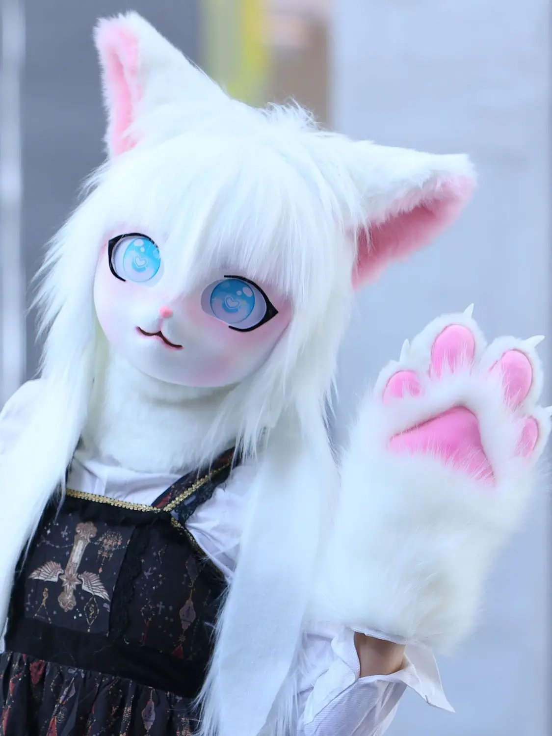 

Fursuit Kigurumi Headsets Furry Cosplay Costumes Rubbit Doll Cat costumes Animal Heads Wearable Kig Headsets Animal Costumes