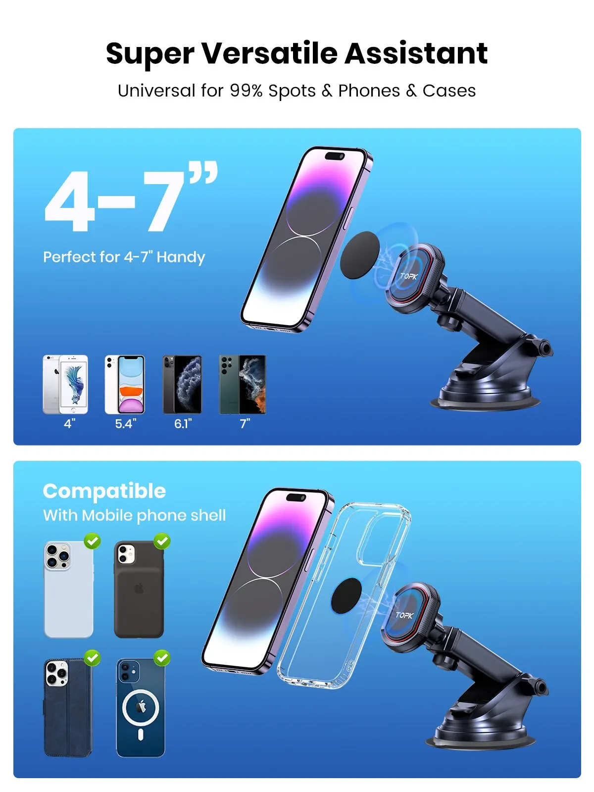 Phone Holders Popsocket Car Mount Amazon Vehicle Magnet|strong