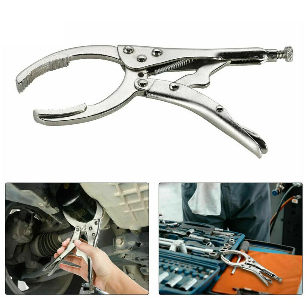Oil Filter Adjustable Wrench Pliers Removal Tool 50mm 110mm Universal