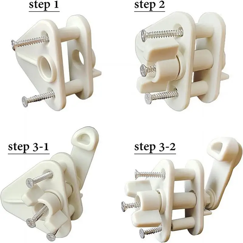 

Safety Pontoon Gate Latch Simple RV Door Latch Boats Accessories Marine Boats Door Latches Multifunctional Yacht Buckle Boats