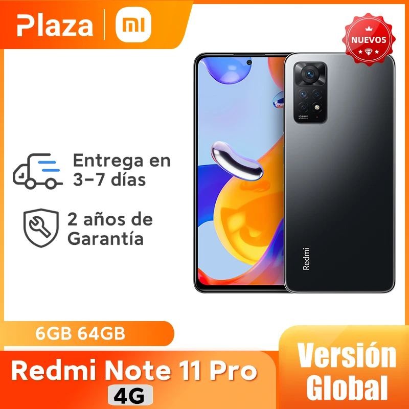 Смартфон Xiaomi Redmi Note 11 Pro 4G MTk Helio G96 6 ГБ 128 камера 120 МП дисплей Гц быстрая зарядка 67 Вт